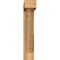 Ekena Millwork Traditional Block Rough Sawn Bracket w/ Offset Brace, Western Red Cedar, 6"W x 32"D x 32"H BKT0604X32X32TRA05RWR - alternate 2
